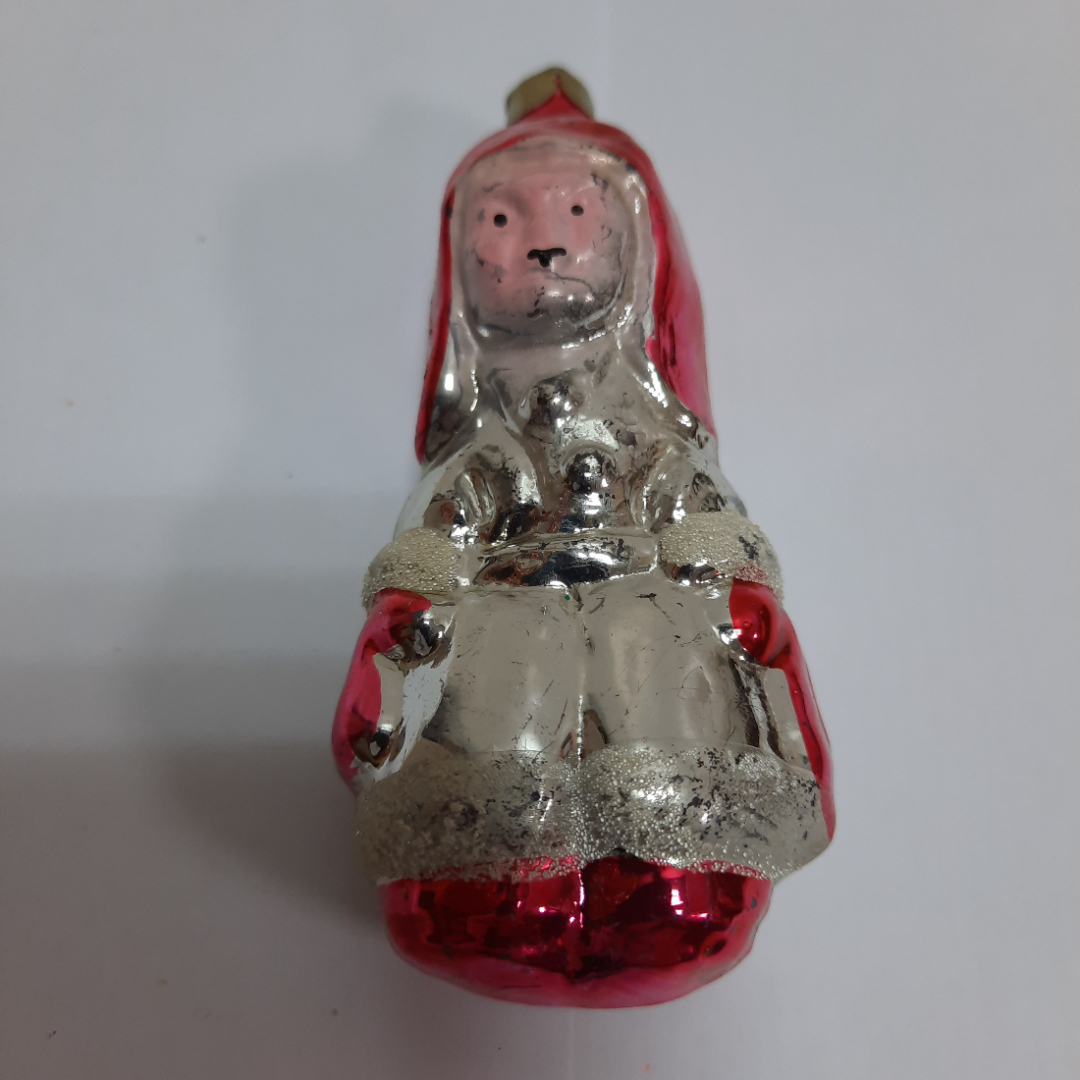 Ёлочная игрушка "Девочка в варежках". Картинка 1